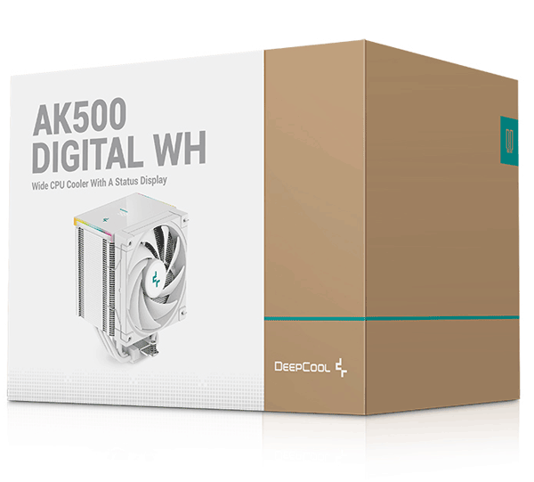 Кулер процесорний Deepcool AK500 DIGITAL WH (R-AK500-WHADMN-G)