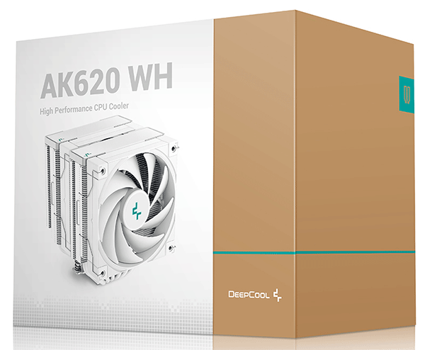 Кулер процесорний Deepcool AK620 WH (R-AK620-WHNNMT-G-1)