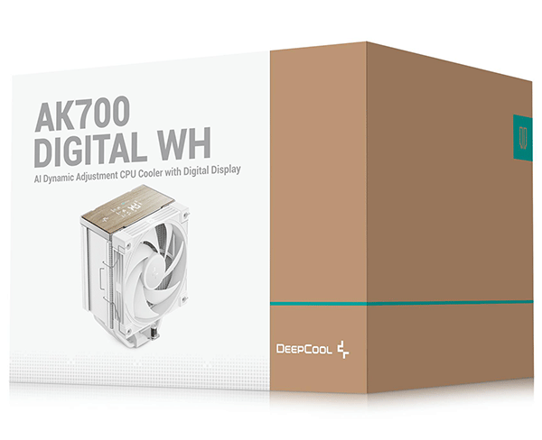 Кулер процесорний Deepcool AK700 Digital WH (R-AK700-WHNDMN-GJD)