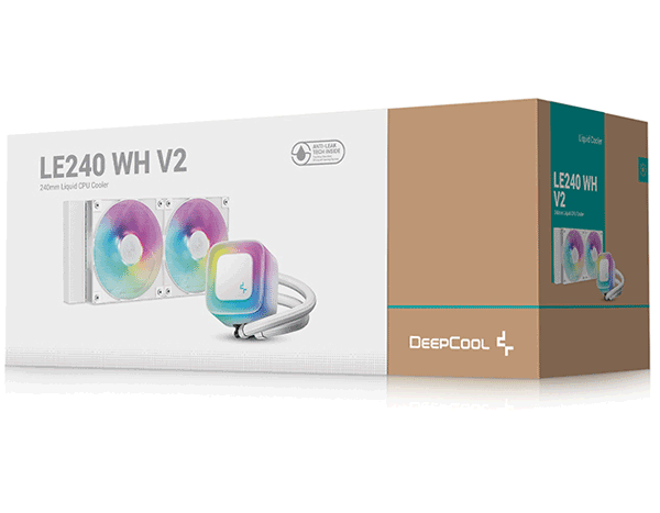 Система водяного охолодження Deepcool LE240 WH V2 (R-LE240-WHAMMN-G-2)