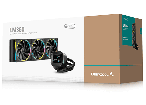Система водяного охолодження Deepcool LM360 Black (R-LM360-BKDMMC-1)
