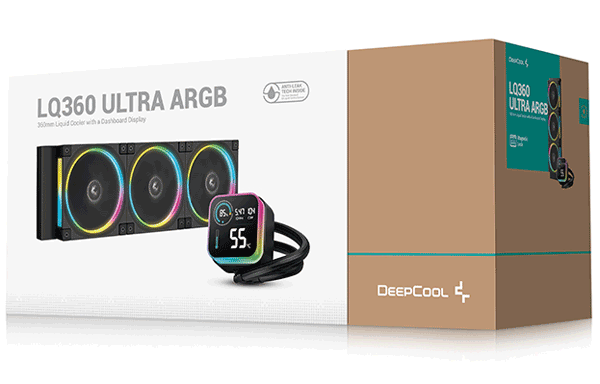 Система водяного охолодження Deepcool LQ360 ULTRA ARGB Black (R-LQ360-BKASMC-G-1)