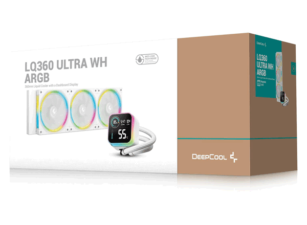 Система водяного охолодження Deepcool LQ360 ULTRA ARGB White (R-LQ360-WHASMC-G-1)