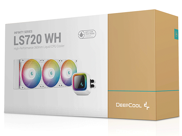 Система водяного охолодження Deepcool LS720 WH (R-LS720-WHAMNT-G-1)