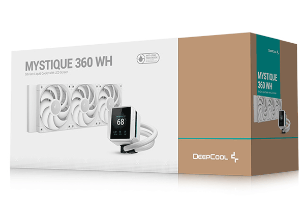 Система водяного охолодження Deepcool MYSTIQUE 360 WH (R-LX360-WHDSNMP-G-1)