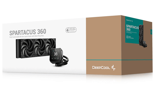 Система водяного охолодження Deepcool Spartacus 360 Black (R-SPT360-BKDSMP-G-1)