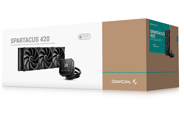 Система водяного охолодження Deepcool Spartacus 420 Black (R-SPT420-BKDSMP-G-1) Система водяного охолодження Deepcool Spartacus 420 Black (R-SPT420-BKDSMP-G-1)
