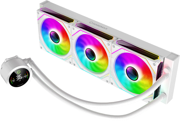 Система водяного охолодження GameMax ICEBURG 360 Digital WH