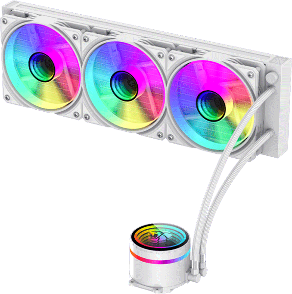 Система водяного охолодження GameMax ICEBURG 360 INFINITY WH Система водяного охолодження GameMax ICEBURG 360 INFINITY WH