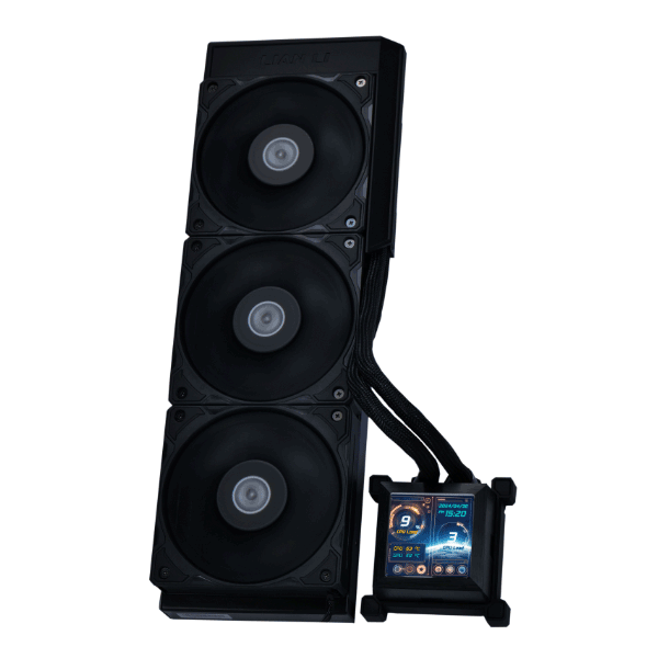 Система водяного охолодження Lian Li HydroShift LCD 360S Black (G89.GHSLCD36SB.00) Система водяного охолодження Lian Li HydroShift LCD 360S Black (G89.GHSLCD36SB.00)