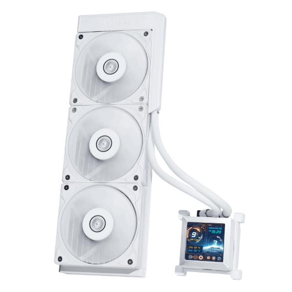 Система водяного охолодження Lian Li HydroShift LCD 360S White (G89.GHSLCD36SW.00)