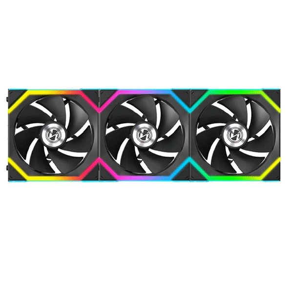 Вентилятор Lian Li Uni Fan SL Wireless 120-3 Reverse Blade Black (G99.12RSL1W3B.00)