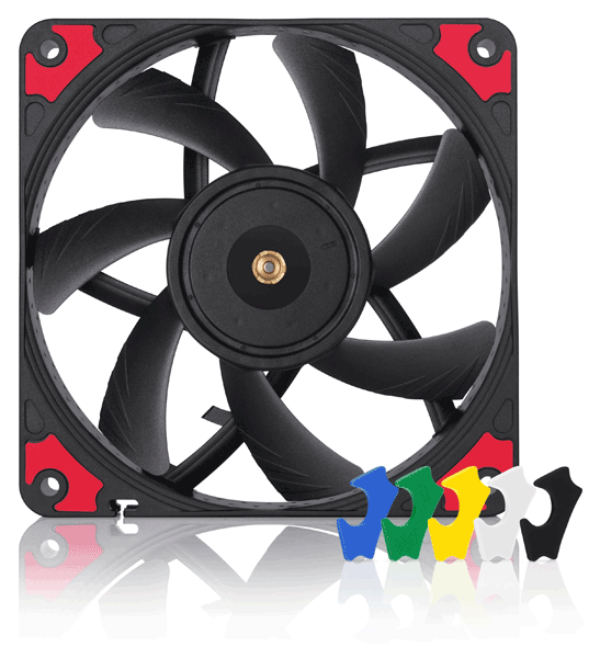 Вентилятор Noctua NF-A12x15 PWM CHROMAX.BLACK.SWAP