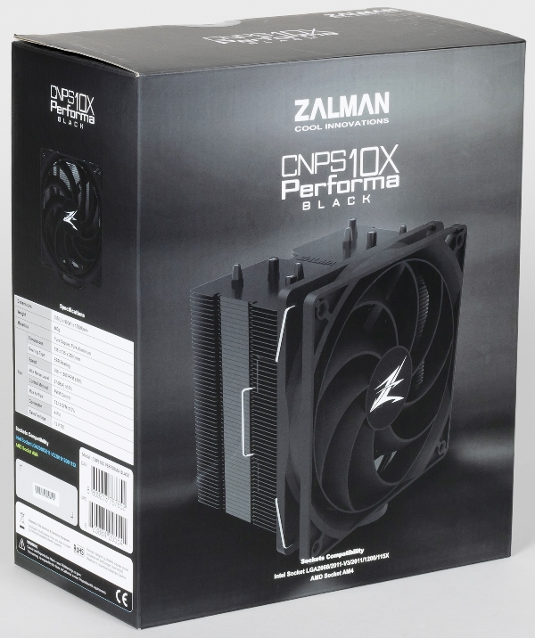 Кулер процесорний Zalman CNPS10X Performa Black
