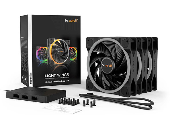 Вентилятор be quiet! Light Wings 120 PWM ARGB Triple Pack (BL077)