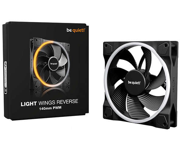 Вентилятор be quiet! Light Wings 140mm PWM Reverse Black (BL134)