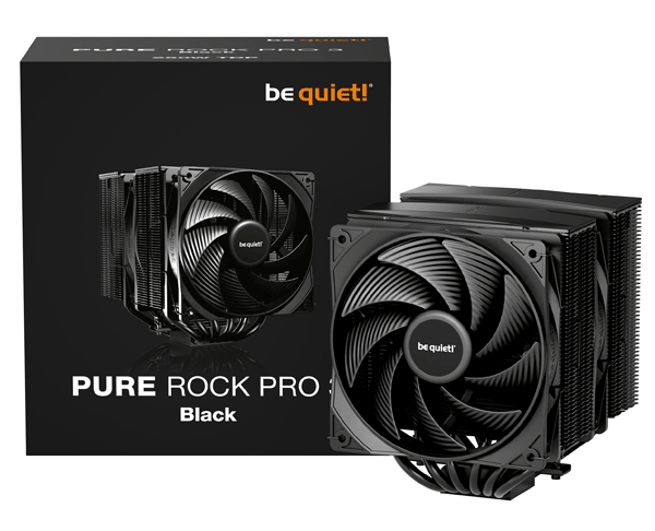 Кулер процесорний be quiet! Pure Rock Pro 3 Black (BK042)