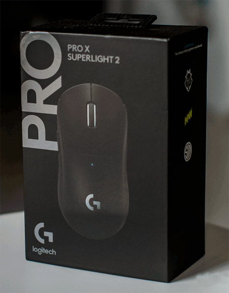 Миша Logitech G Pro X Superlight 2 Wireless Black (910-006630)