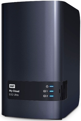 Мережеве сховище Western Digital WD My Cloud EX2 Ultra (WDBVBZ0080JCH-EESN)