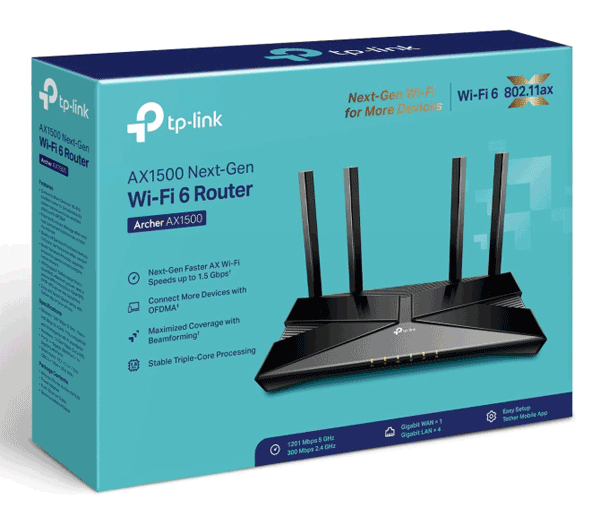 Маршрутизатор TP-LINK Archer AX1500