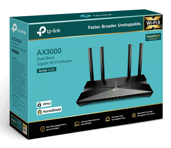 Маршрутизатор TP-LINK Archer AX58