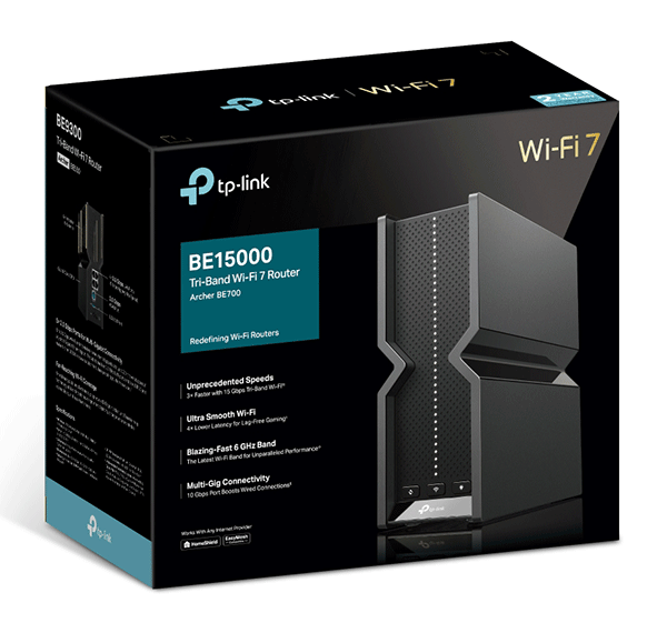 Маршрутизатор TP-LINK Archer BE700, BE15000
