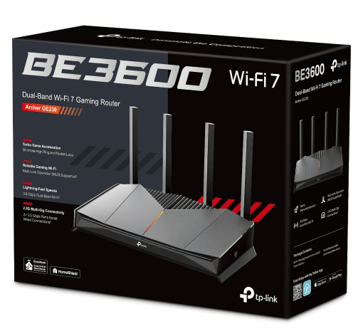 Маршрутизатор TP-LINK Archer GE230 BE3600