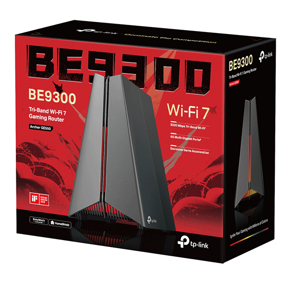 Маршрутизатор TP-LINK Archer GE550, BE9300