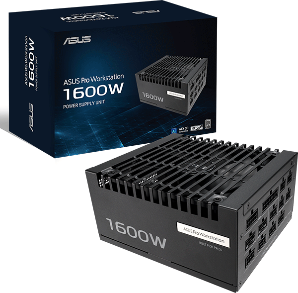 Блок живлення ASUS Pro WS 1600W Platinum, ASUS-PRO-WS-1600P (90YE00Z2-B0NA00)