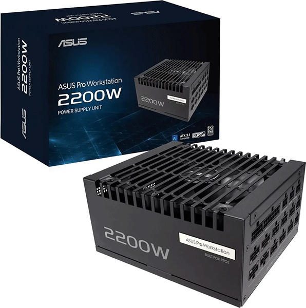 Блок живлення ASUS Pro WS 2200W Platinum, ASUS-PRO-WS-2200P (90YE00Z1-B0NA00) Блок живлення ASUS Pro WS 2200W Platinum, ASUS-PRO-WS-2200P (90YE00Z1-B0NA00)