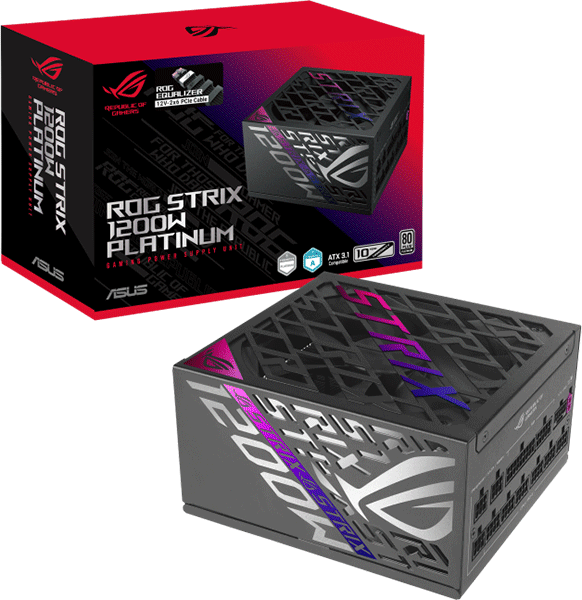 Блок живлення ASUS ROG STRIX 1200W Platinum ROG Equalizer (90YE00W6-B0NA00)