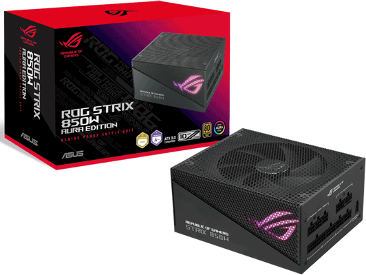 Блок живлення ASUS ROG STRIX 850W Gold Aura Edition (90YE00P2-B0NA00)