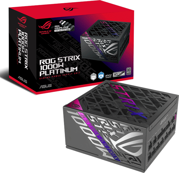 Блок живлення ASUS ROG STRIX 1000W Platinum ROG Equalizer (90YE00W7-B0NA00)