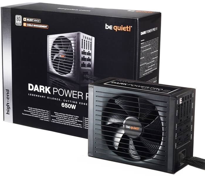Блок живлення be quiet! Dark Power Pro 11 650W (BN251)