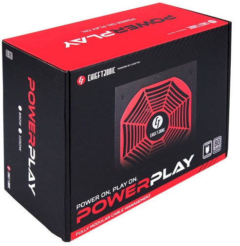 Блок живлення Chieftec Chieftronic PowerPlay Platinum GPU-850FC