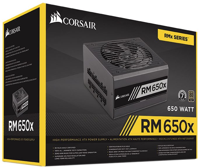 Блок живлення Corsair RM650x (CP-9020178-EU)