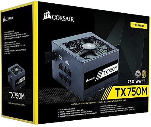 Блок живлення Corsair TX750M (CP-9020131-EU)