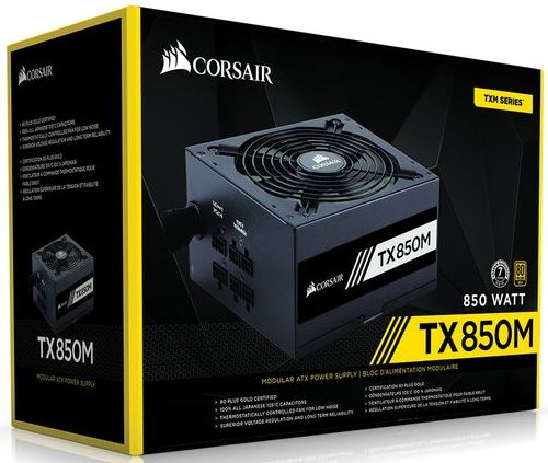 Блок живлення Corsair TX850M (CP-9020130-EU)