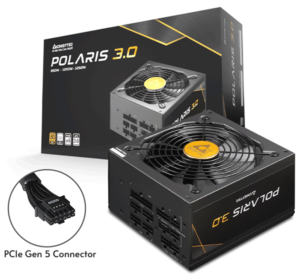 Блок живлення Chieftec Polaris 3.0 1050W (PPS-1050FC-A3)
