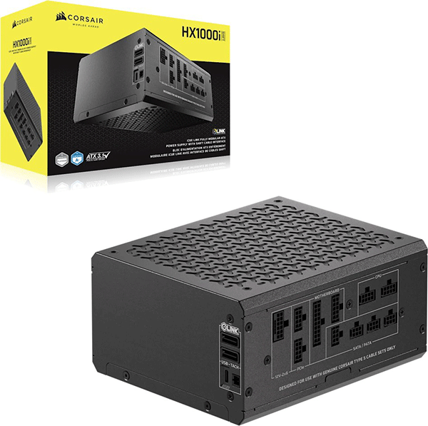 Блок живлення Corsair HX1000i SHIFT (CP-9020265-EU) Блок живлення Corsair HX1000i SHIFT (CP-9020265-EU)