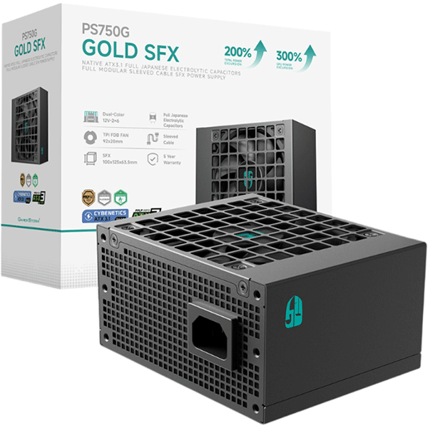 Блок живлення DeepCool GamerStorm PS750G 750W (R-PS750G-FE0B-JGEU)