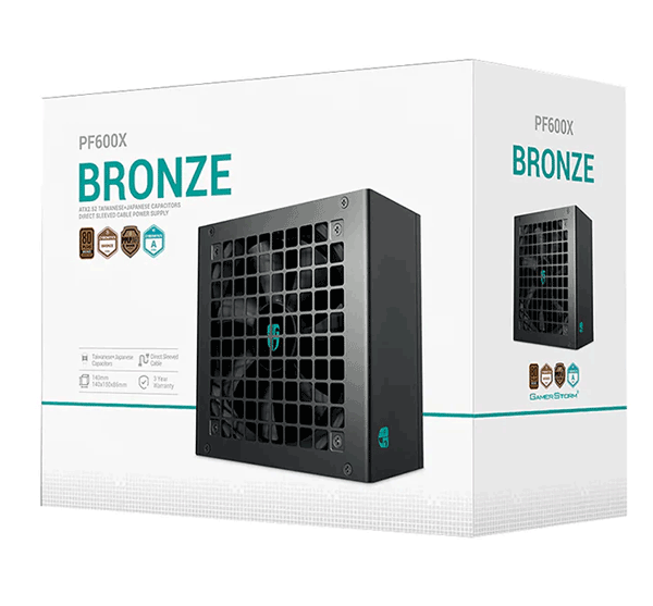 Блок живлення Deepcool PF600X (R-PF600X-HD0B-JGEU)