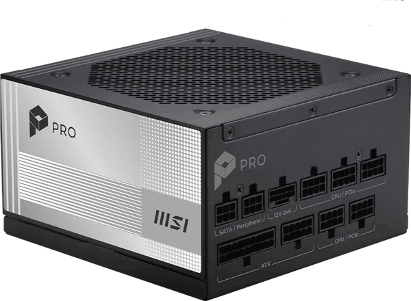 Блок живлення MSI PRO A850PL PCIE5 850W
