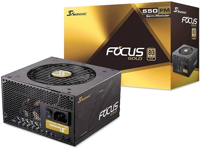 Блок живлення Seasonic FOCUS 550 Gold (SSR-550FM)