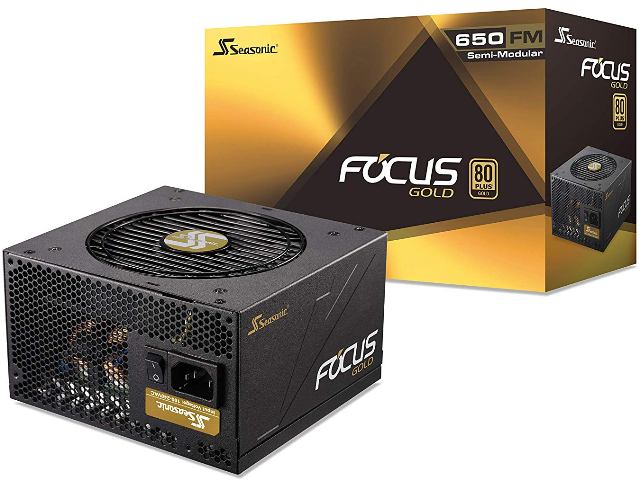 Блок живлення Seasonic FOCUS 650 Gold (SSR-650FM)