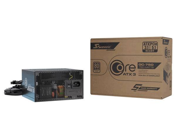 Блок живлення Seasonic CORE CG ATX 3.1 750 W (CORE GC-750)