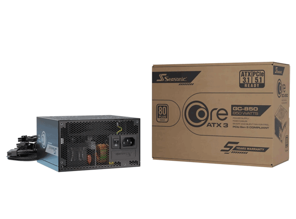 Блок живлення Seasonic CORE CG ATX 3.1 850 W (CORE GC-850)