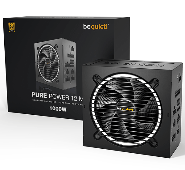 Блок живлення be quiet! Pure Power 12 M 1000W (BN345)