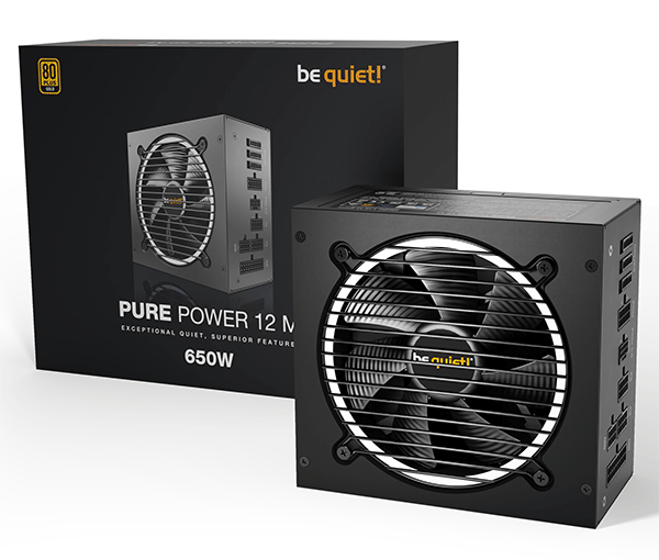 Блок живлення be quiet! Pure Power 12 M 650W (BN342)