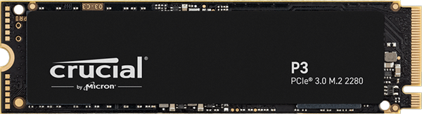 Накопичувач SSD Crucial P3 500GB (CT500P3SSD8)